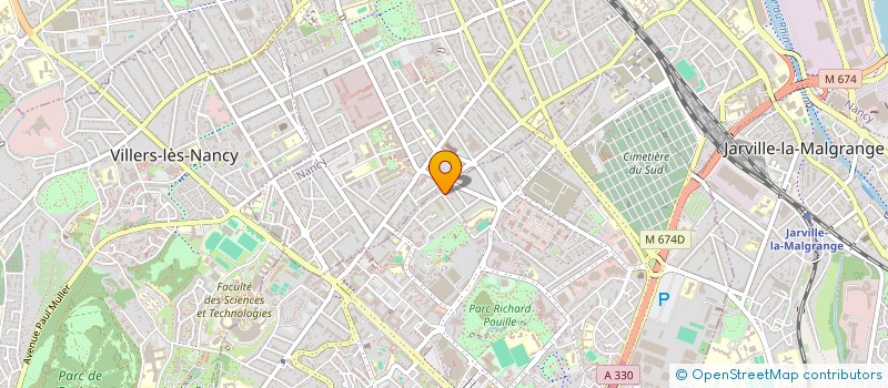 localisation de l'entreprise MONSIEUR JULIEN BRIOT  VANDUVRE-LES-NANCY