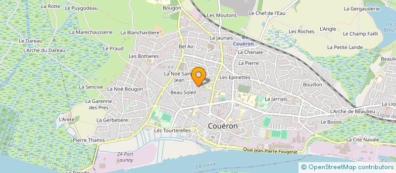 localisation de l'entreprise MONSIEUR JULIEN BRISSON à COUERON