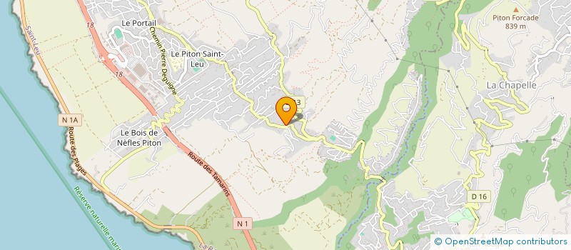 localisation de l'entreprise MONSIEUR JULIEN BRIZARD à SAINT-LEU