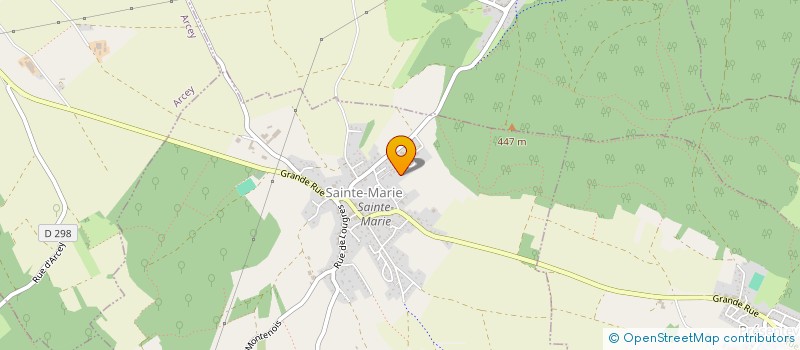localisation de l'entreprise MONSIEUR JULIEN BROCAL à SAINTE-MARIE