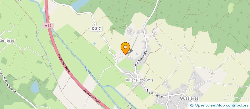 localisation de l'entreprise MONSIEUR JULIEN BROCARD  VILLERS-LES-BOIS