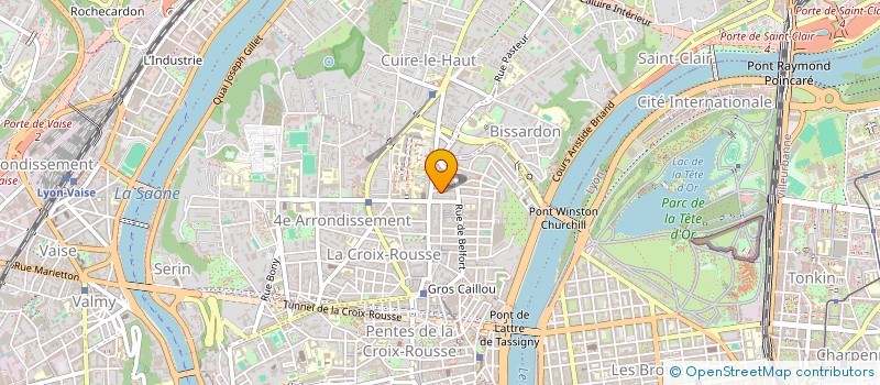 localisation de l'entreprise MONSIEUR JULIEN BROCHARD  LYON