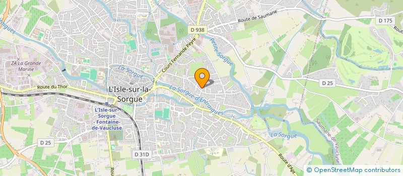 localisation de l'entreprise MONSIEUR JULIEN BROCHERY à L'ISLE-SUR-LA-SORGUE