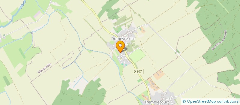 localisation de l'entreprise MONSIEUR JULIEN BROQUARD  DOMEVRE-EN-HAYE