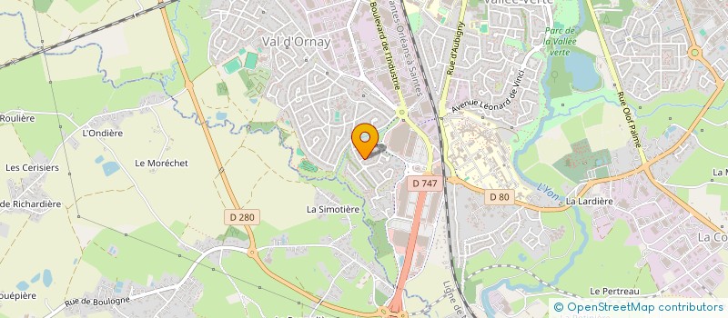 localisation de l'entreprise MONSIEUR JULIEN BROSSET à LA ROCHE-SUR-YON