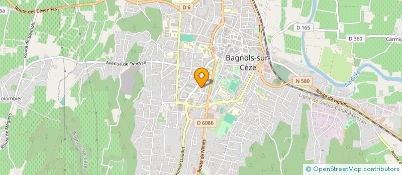 localisation de l'entreprise MONSIEUR JULIEN BROTONS à BAGNOLS-SUR-CEZE