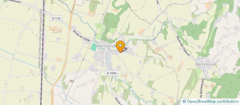 localisation de l'entreprise MONSIEUR JULIEN BRUN  MONTVENDRE