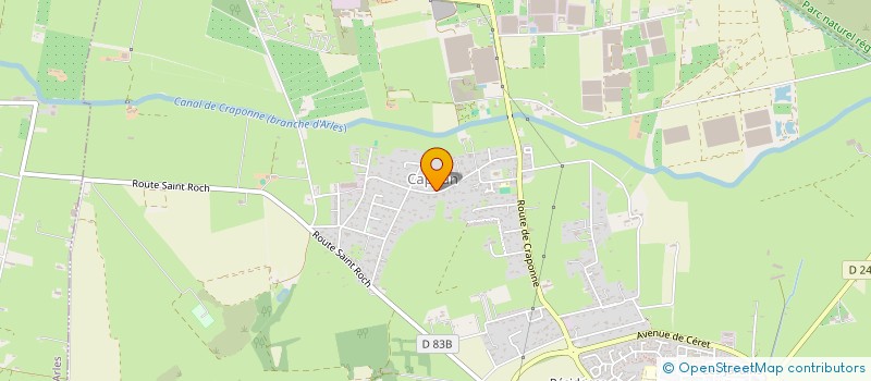 localisation de l'entreprise MONSIEUR JULIEN BRUN  SAINT-MARTIN-DE-CRAU