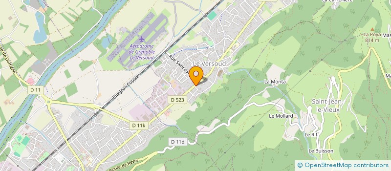 localisation de l'entreprise MONSIEUR JULIEN BRUN-COSME-GAZOT  LE VERSOUD