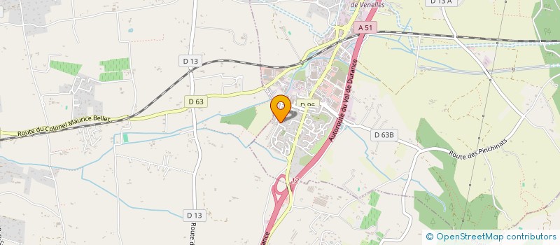 localisation de l'entreprise MONSIEUR JULIEN BRUNET  VENELLES