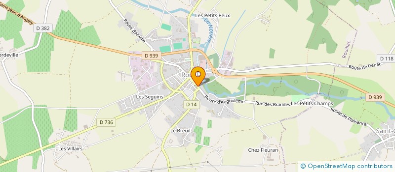 localisation de l'entreprise MONSIEUR JULIEN BRUNET à ROUILLAC