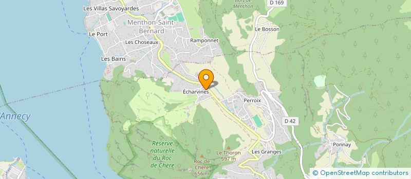 localisation de l'entreprise MONSIEUR JULIEN BRUNG  TALLOIRES-MONTMIN