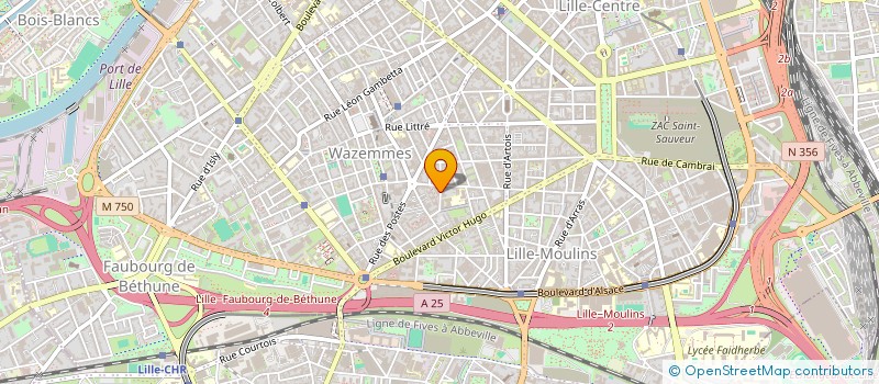 localisation de l'entreprise MONSIEUR JULIEN BRUNOT  LILLE