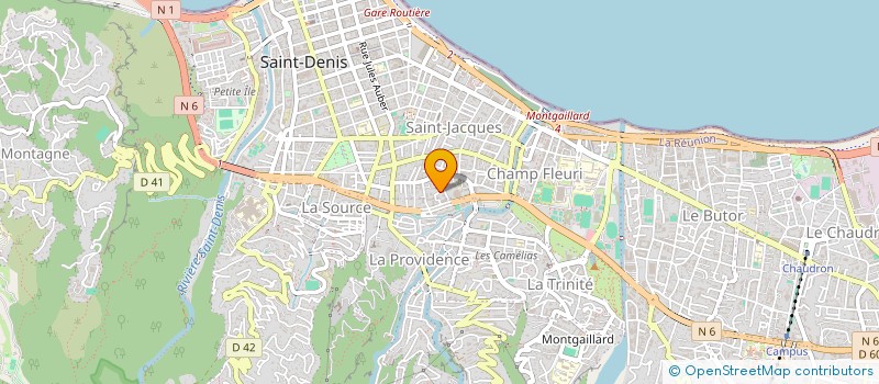 localisation de l'entreprise MONSIEUR JULIEN BRUTEL à SAINT-DENIS