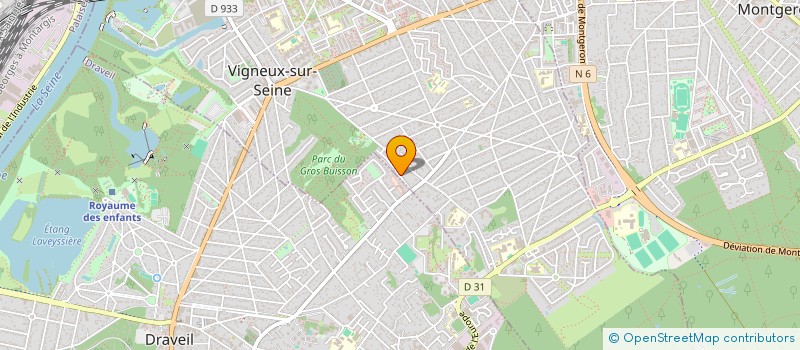 localisation de l'entreprise MONSIEUR JULIEN BUC  VIGNEUX-SUR-SEINE