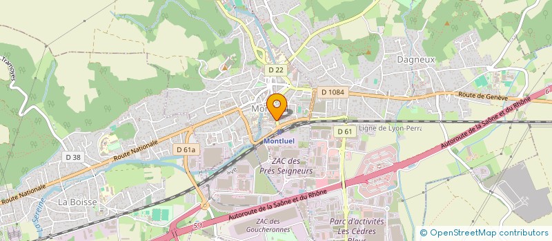 localisation de l'entreprise MONSIEUR JULIEN BUCHHEIT  MONTLUEL