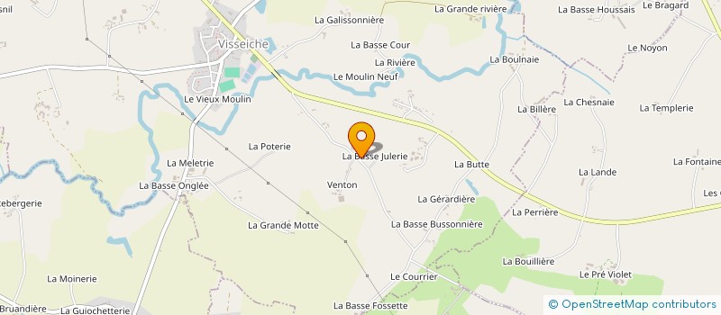 localisation de l'entreprise MONSIEUR JULIEN BUFFET à VISSEICHE