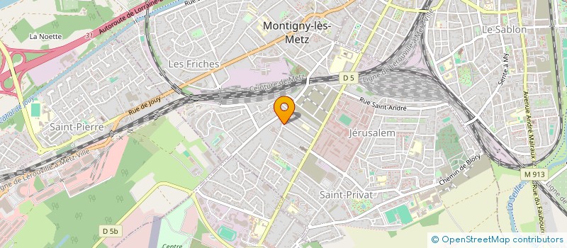 localisation de l'entreprise MONSIEUR JULIEN BUISSON à MONTIGNY-LES-METZ
