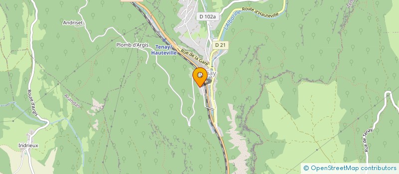 localisation de l'entreprise MONSIEUR JULIEN BUISSON  TENAY