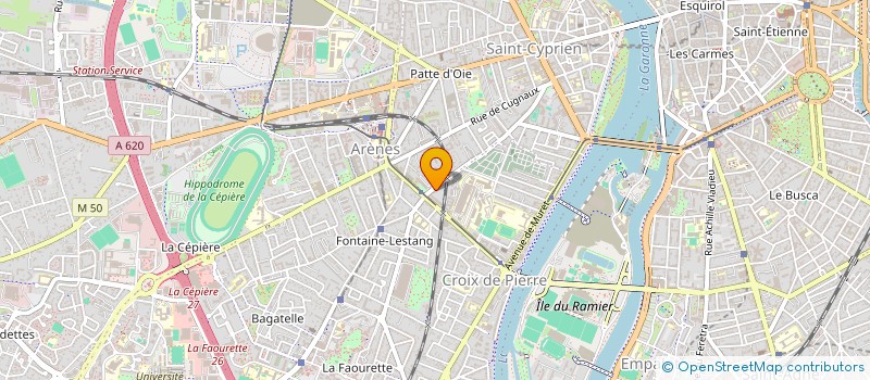 localisation de l'entreprise MONSIEUR JULIEN BULTINCK à TOULOUSE