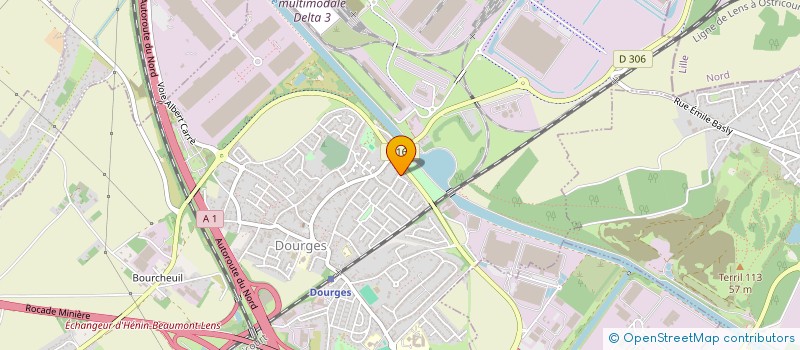 localisation de l'entreprise MONSIEUR JULIEN BURNY  DOURGES