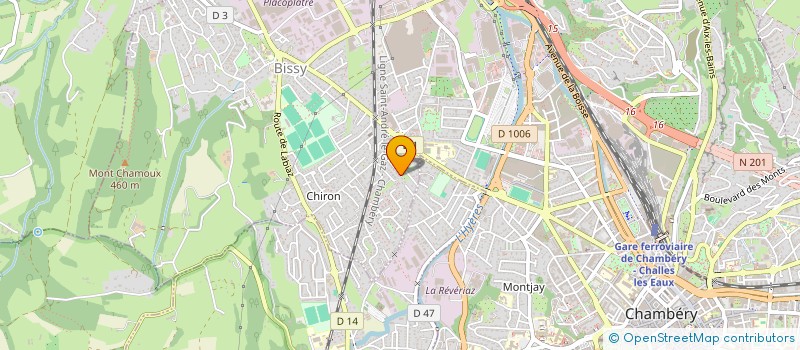 localisation de l'entreprise MONSIEUR JULIEN BUSSON  CHAMBERY