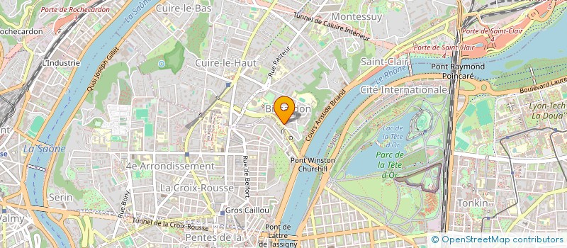 localisation de l'entreprise MONSIEUR JULIEN BUYS  CALUIRE-ET-CUIRE