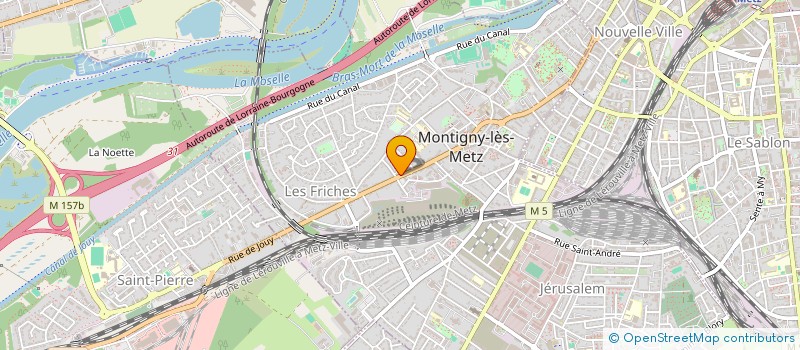 localisation de l'entreprise MONSIEUR JULIEN BUZOGANY  MONTIGNY-LES-METZ