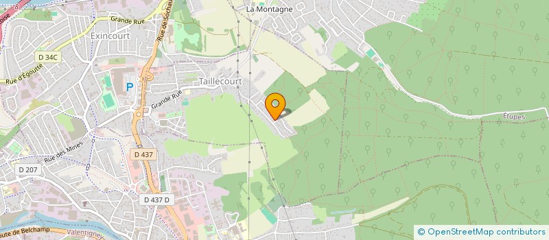 localisation de l'entreprise MONSIEUR JULIEN CABALLERO  TAILLECOURT