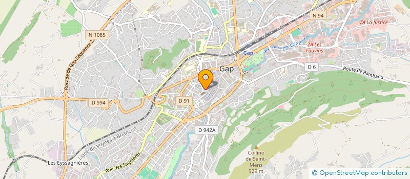 localisation de l'entreprise MONSIEUR JULIEN CABANEL à GAP