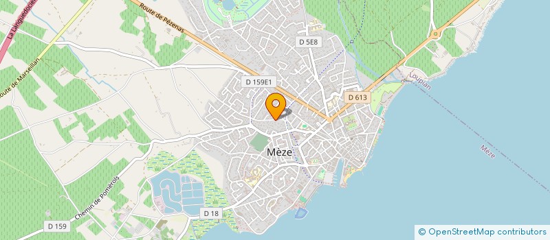 localisation de l'entreprise MONSIEUR JULIEN CABROL à MEZE