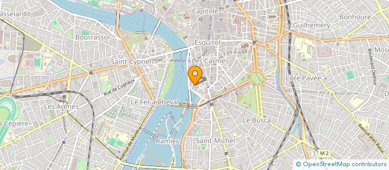 localisation de l'entreprise MONSIEUR JULIEN CACHARD à TOULOUSE