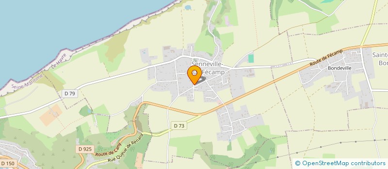localisation de l'entreprise MONSIEUR JULIEN CADINOT à SENNEVILLE-SUR-FECAMP