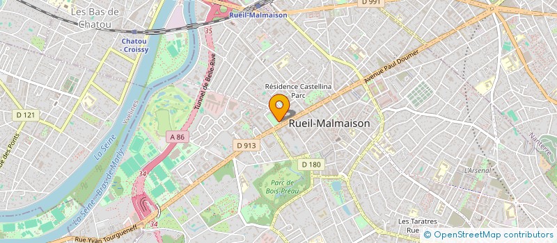 localisation de l'entreprise MONSIEUR JULIEN CAIDOS à RUEIL-MALMAISON
