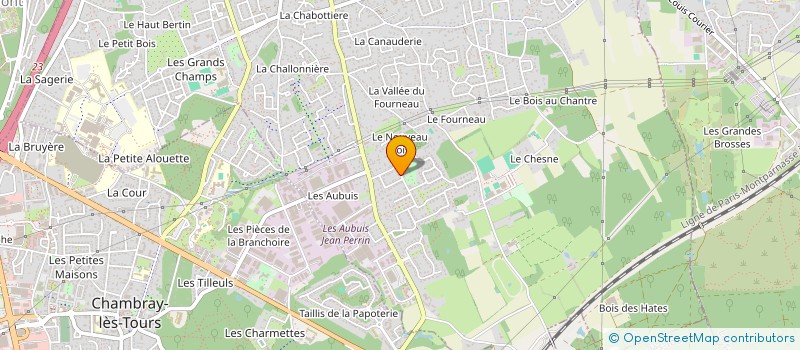 localisation de l'entreprise MONSIEUR JULIEN CAIL  SAINT-AVERTIN