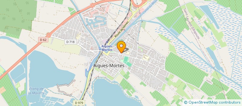 localisation de l'entreprise MONSIEUR JULIEN CALAS  AIGUES-MORTES