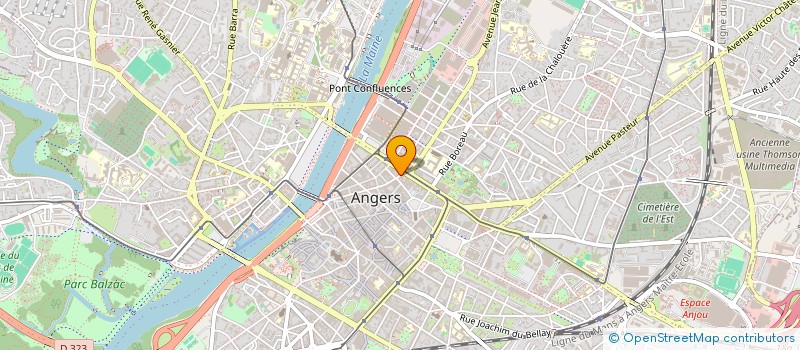 localisation de l'entreprise MONSIEUR JULIEN CALES à ANGERS