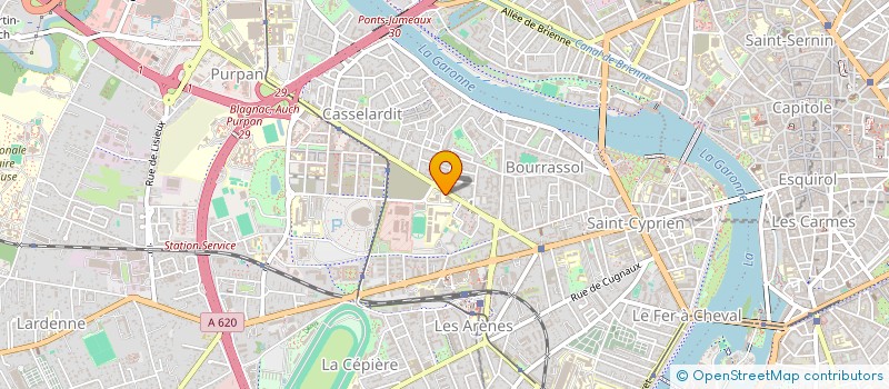 localisation de l'entreprise MONSIEUR JULIEN CALMON à TOULOUSE