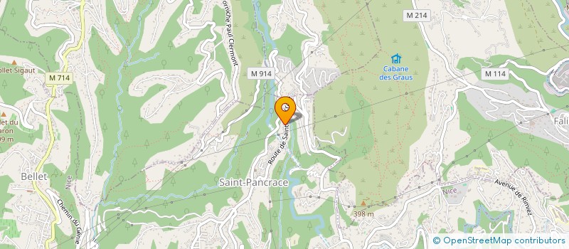 localisation de l'entreprise MONSIEUR JULIEN CALVET  NICE