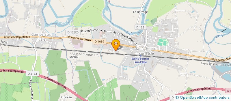 localisation de l'entreprise MONSIEUR JULIEN CALVY  PORT-SAINTE-FOY-ET-PONCHAPT