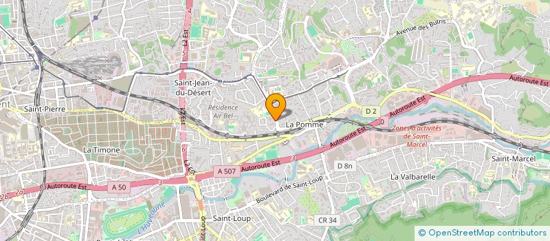 localisation de l'entreprise MONSIEUR JULIEN CAMMAROTA  MARSEILLE