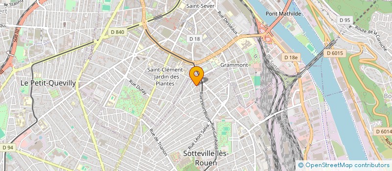 localisation de l'entreprise MONSIEUR JULIEN CAMMAS à SOTTEVILLE-LES-ROUEN