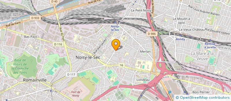localisation de l'entreprise MONSIEUR JULIEN CAMPOS à NOISY-LE-SEC