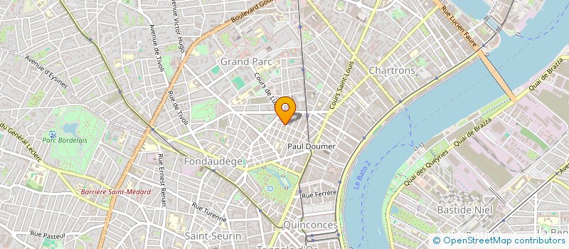 localisation de l'entreprise MONSIEUR JULIEN CANAVEZES  BORDEAUX