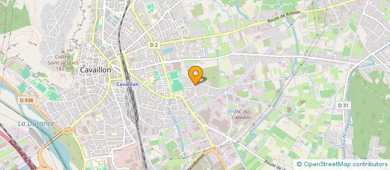 localisation de l'entreprise MONSIEUR JULIEN CANO  CAVAILLON