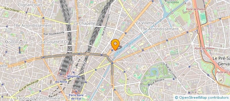 localisation de l'entreprise MONSIEUR JULIEN CANTON  PARIS