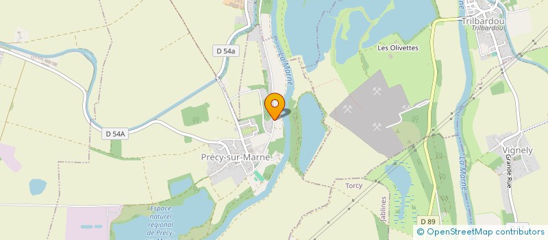 localisation de l'entreprise MONSIEUR JULIEN CAPESTAN  PRECY-SUR-MARNE