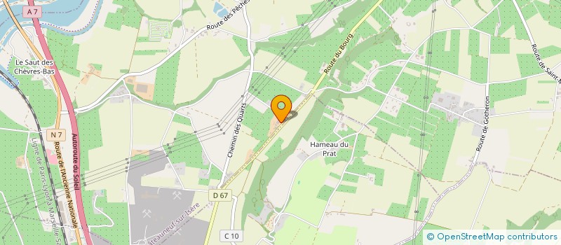 localisation de l'entreprise MONSIEUR JULIEN CAPITAINE  BEAUREGARD-BARET