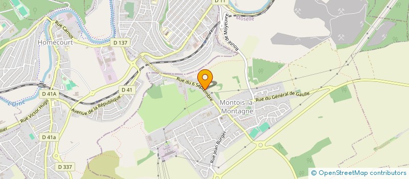 localisation de l'entreprise MONSIEUR JULIEN CAPONE  MONTOIS-LA-MONTAGNE