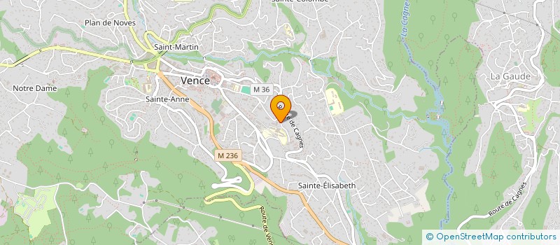 localisation de l'entreprise MONSIEUR JULIEN CAPPELLI à VENCE